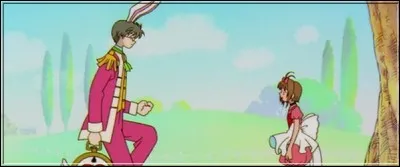 De même, quelle héroïne s'habille en Alice pour attraper une carte de Clow en forme de lapin lors d'un épisode ?