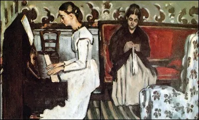 Qui a représenté cette "jeune fille au piano" ?