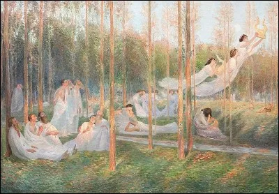 Qui a peint "Sérénité ?