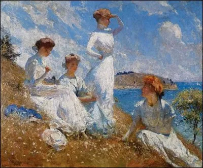 Qui a représenté ces femmes en blanc ?