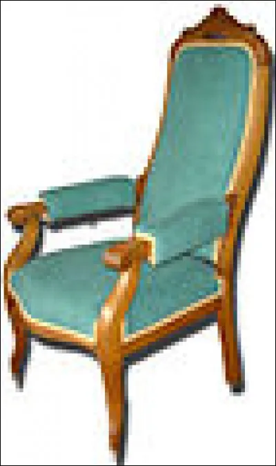 Table, chaise et fauteuil discutent au coin du feu. Tout d'un coup, fauteuil s'exclame : "Tu pourrais être plus polie, tout de même !" Pourquoi ?