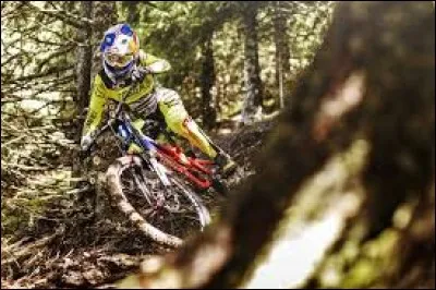 Hier, j'ai fait une randonnée en VTT, mais je suis tombé et je me suis ... !