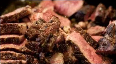 Ce midi, mon père a fait un barbecue, il m'a demandé comment je voulais mon steak, je lui ai répondu ... !