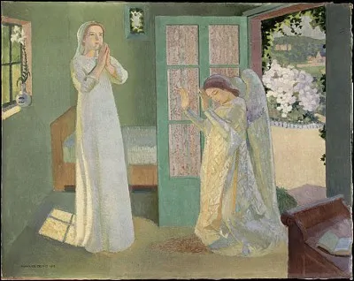 A qui doit-on "L'annonciation" ?