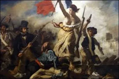 Qui "guide le peuple" d'après le titre d'une toile d'Eugène Delacroix ?