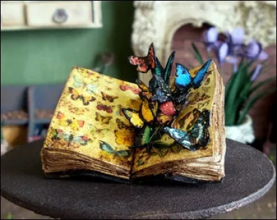 L - Un "ludophile" collectionne les papillons.