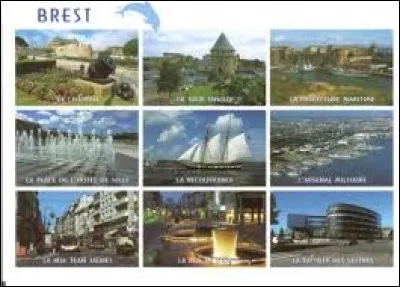 Vous allez recevoir une carte postale de Brest. Ville de près de 140 000 habitants, deuxième port militaire français, elle se situe dans le département breton ...