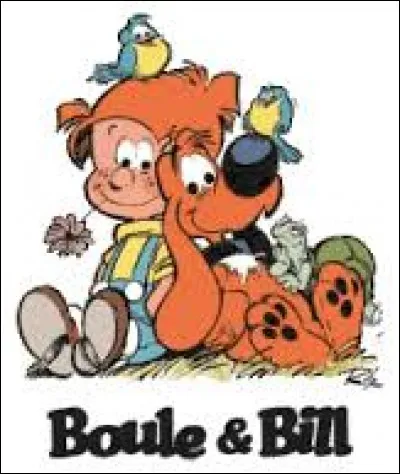 En quelle année a été créée la première BD de Boule et Bill ?