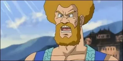 Quel est le nom de cet officier des troupes gouvernementales qui demande aux h&eacute;ros de l'escorter vers le ch&acirc;teau de Jibral dans "Blue Dragon" ?