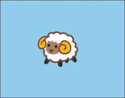 🐏On parle ici du mâle de la brebis et il porte des cornes spiralées, c'est le bouc.