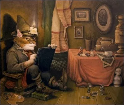 Enfin quel nom porte le chat de Gepetto, dans "Pinocchio ?