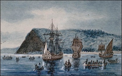 A l'été 1535, à son deuxième voyage, Jacques Cartier remonte le fleuve Saint-Laurent. ..comment s'appelle son navire ?