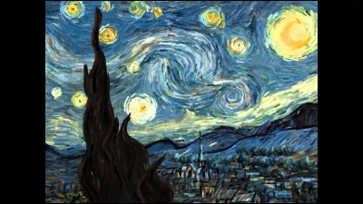 Quel peintre a peint "La nuit étoilée" ?