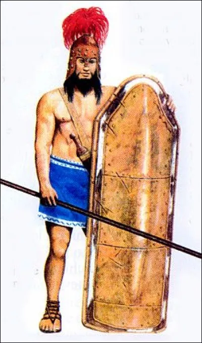 Colossal et puissant guerrier, roi de Salamine. Qui est-il ?