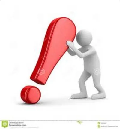 Continuons, avec le point d'exclamation : à la fin de laquelle de ces propositions serait-il approprié d'en mettre un ?