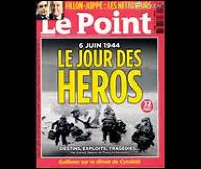 Parlons presse écrite maintenant et du magazine "Le Point" : quelle est sa périodicité de parution ?