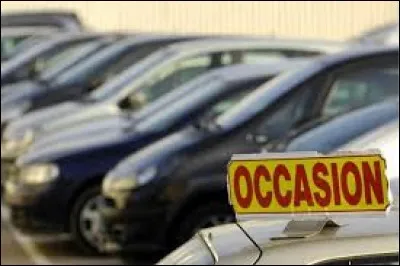 "Il y en a marre des occasions" avec ___ .