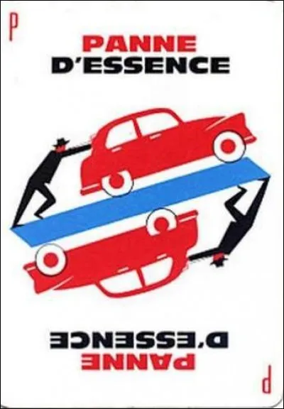 "Panne d'essence" avec ___ .