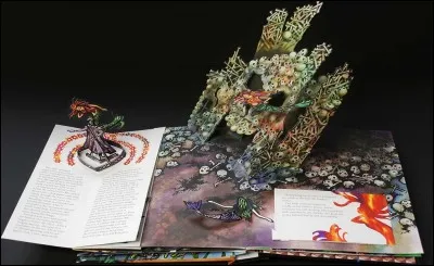 De qui est le conte dont vous reconnaissez le sujet en observant bien les trois personnages féminins évoluant dans ce pop-up ?