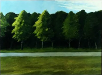 A qui doit-on "Route et arbres" ?