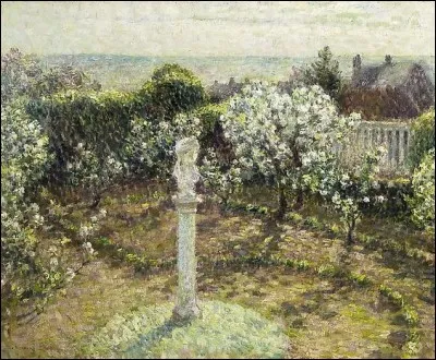 A qui doit-on "les pommiers fleuris" ?