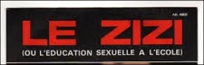 "Z" comme "Le Zizi". Lequel de ces grands noms de la chanson française est l'interprète de ce titre, sorti en 1974 ?