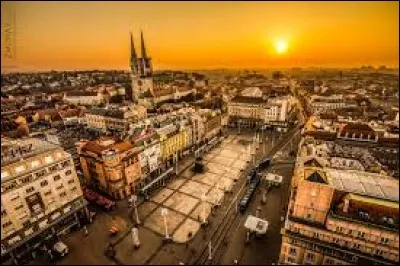 "Z" comme "Zagreb". Quel étendard représente le pays dont cette ville est la capitale ?