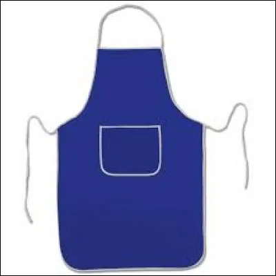 Complétez : __ tablier.