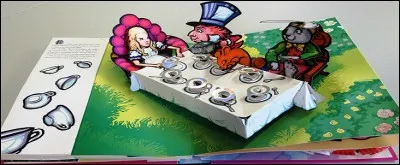 Qui est le personnage masculin dans cette illustration de pop-up ?