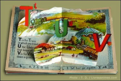 Ah, apprendre à lire avec ce genre de pop-up, nul doute que les enfants liraient même sous les couvertures jusqu'à point d'heure !