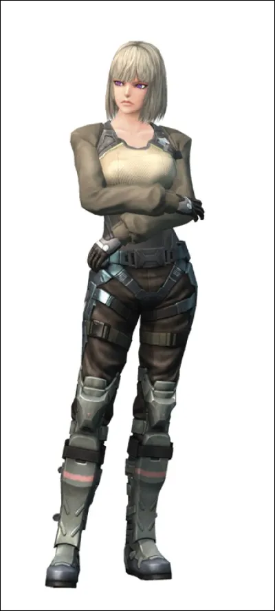 Comment cette inquiétante jeune femme se fait-elle appeler ?