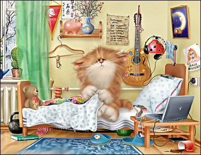 Quels animaux vois-tu sur l'image ?