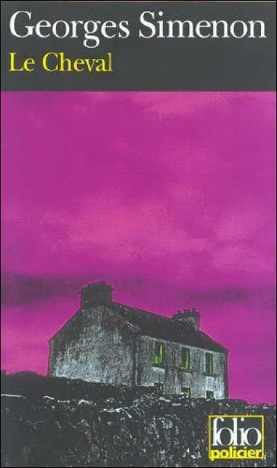 De quelle couleur était le cheval dans un roman de Georges Simenon ?