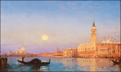 Qui a peint "Lever du soleil sur le grand canal, Venise" ?