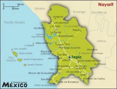 Quelle est la ville la plus peuplée de l'État de Nayarit ?