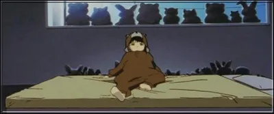 Pour aboutir &agrave; ses fins, Masami a besoin d'envoyer Lain sur Terre, et lui donne donc un corps artificiel. Dans un premier temps, la jeune fille :