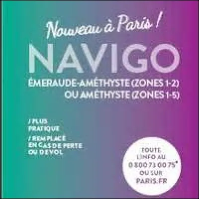 En Île de France, lequel des type de voyageurs suivants peut bénéficier du titre de transport appelé "carte Améthyste" ?