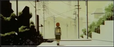 Qu'est-ce qui est omniprésent dans les décors de « Lain » ?