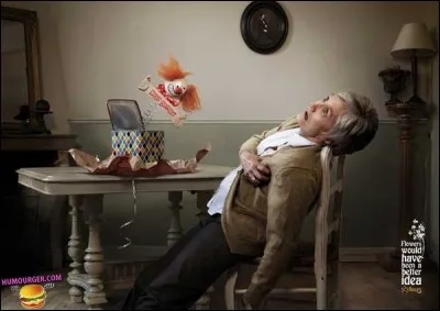 "Drôle de surprise" avec ___ .