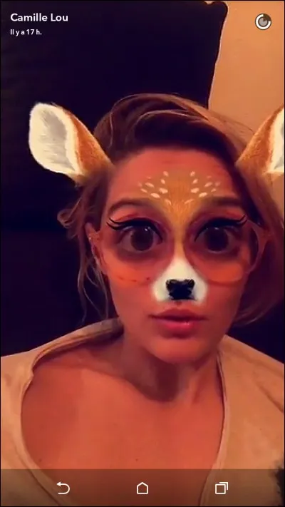 En 2016, quel âge Camille a-t-elle ?