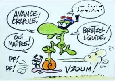 Dans "Ronde des jurons", nous avons droit aussi à un très beau "Jarnicoton !". D'où nous vient ce vocable tombé en désuétude ?