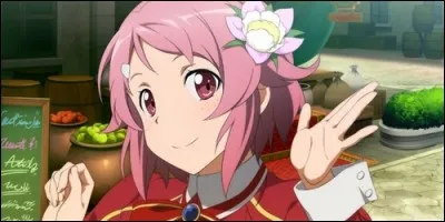 Quel est le pseudo de Shinozaki Rika dans "Sword Art Online" ?