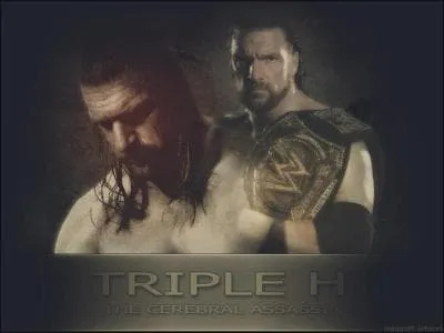 Combien de fois triple h a t champion(en 2009) de la wwe ?