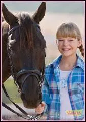 Qui est le cheval avec Stphanie ?