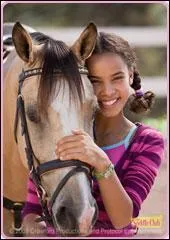 Qui est le cheval avec Carole ?