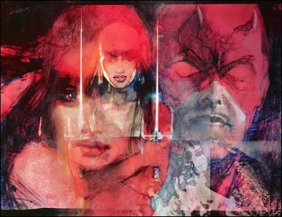 Quel est le titre du graphic novel consacré à Daredevil par Bill Sienkiewicz en 1986 ?