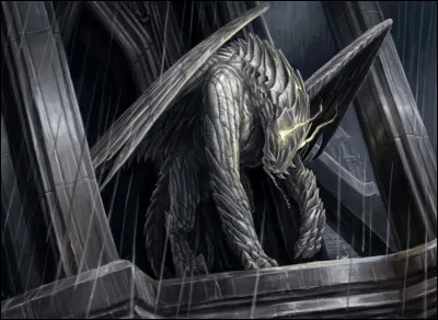 Et enfin, quel est ce monstre qui se transforme en statue le jour ?
