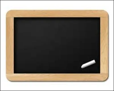 Comment dit-on "une ardoise" ?