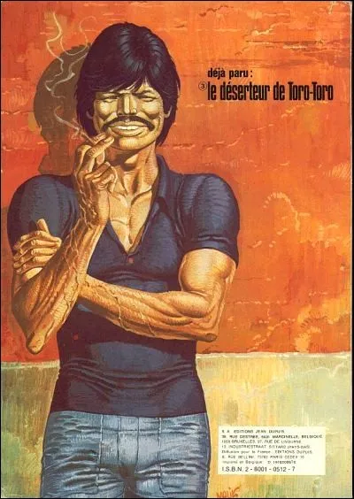 Quel héros des éditions Dupuis a été créé physiquement d'après le modèle de Charles Bronson ?