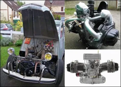 En 1942, les essais sur route commencent ! De nombreuses modifications sont apportées aux différents prototypes ! Tout cela nous donnera la « 2 cv » !
Connaissez-vous l'une de ces différences ?